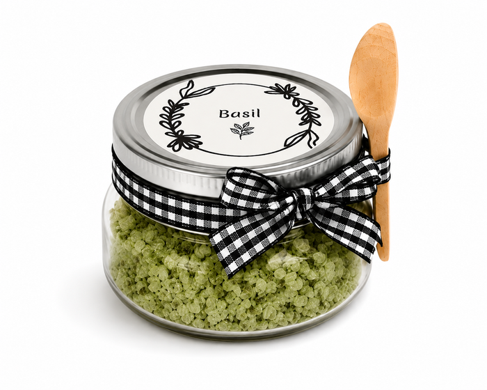 Basil Infused Sea Salt